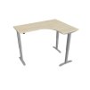 Ergo elektr. stav. stůl 160 x 120 cm, levý, stand. ovlad. - MST 2 60 L