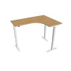 Ergo elektr. stav. stůl 160 x 120 cm, levý, stand. ovlad. - MST 2 60 L