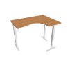 Ergo elektr. stav. stůl 160 x 120 cm, levý, stand. ovlad. - MST 3 2005 L