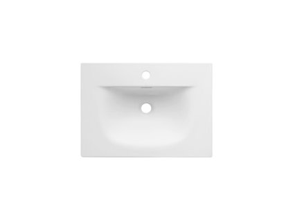 SKY 1 60 MATT WHITE ( E-8099-60 ) Umywalka Meblowa / Inset Washbasin