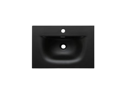 SKY 1 BLACK MATT 60 DP ( E-8099-60 ) Umywalka Meblowe / Inset Washbasin
