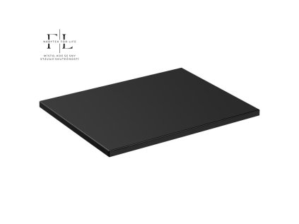 Deska pod umyvadlo ADEL BLACK 60 cm