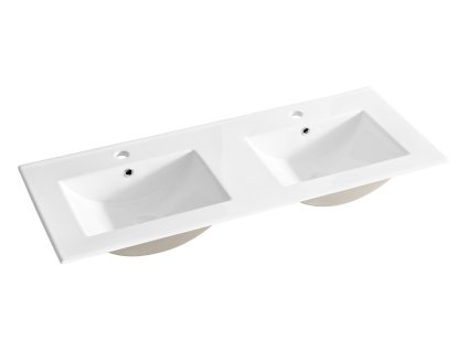 CFP 120/8003 LAVA 120D umywalka ceramiczna 120 cm podwójna misa /basin 120 cm - double sinks  .