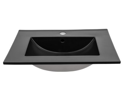 Zápustné umyvadlo E-8003-80 LAVA BLACK 80 DP