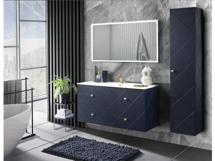 GO100/DP-8095 umywalka meblowa - cabinet basin 101 x 46cm/ double packing