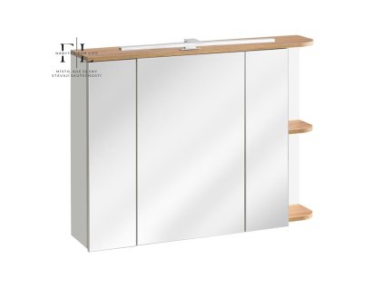 Koupelnová skříňka se zrcadlem PLATINUM 840