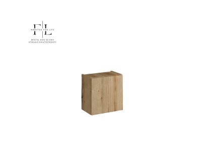 Horní závěsná skříňka Nova Oak A 83-30-1DQ 30x30 cm