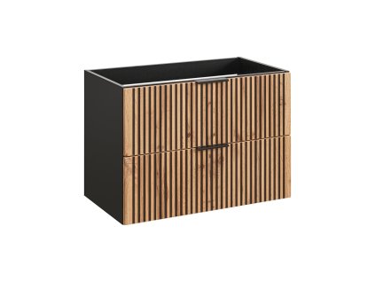 Závěsná šuplíková skříňka pod umyvadlo 80cm XILO 82-80-D-2S