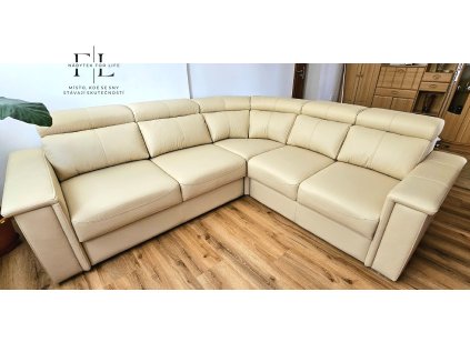 Sedací souprava TROPIC III kůže MADRAS 215 BEIGE