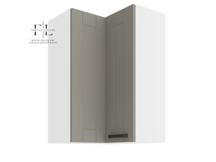 60x60 GN 90 2F (90°) LUNA CLAYGR WH