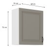 60 G 72 1F STILO CLAYGREY WH