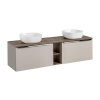 SANTA FE TAUPE 82-80-B-2S Szafka p.um / Cabinet Under Washbasin CU-COC-834012  FSC MIX Credit