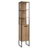 Vysoká koupelnová skříňka BROOKLIN 800 1D 35cm