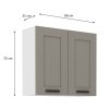 80 G 72 2F LUNA CLAYGR WH