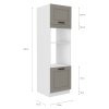 60 DPM 210 2F LUNA CLAYGR WH