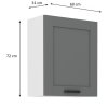 60 G 72 1F LUNA DUSTGR WH