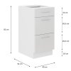 40 D 3S PREMIUM BOX LARA WHITE