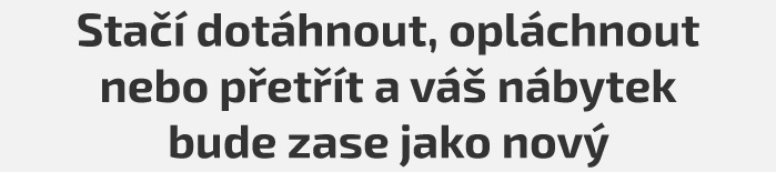 Stačí dotáhnout, opláchnout nebo přetřít a váš nábytek bude zase jako nový