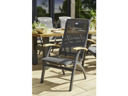 hliníkové Hartman Da Vinci polohovací křeslo na zahradu