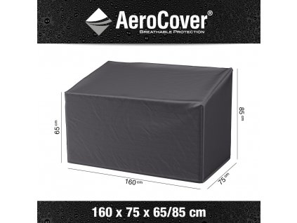 7909 ochranny kryt na zahradni lavici lavicku 160 x 75 x 65 85 cm aerocover