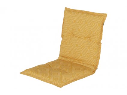 Hartman žlutý polstr sedák potah na zahradní pevnou židli