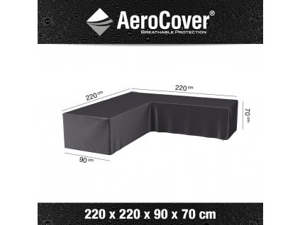7944 lounge set cover corner 220x220 anthracite M Aerocover 8717591776192