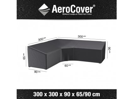 aerocover obal plachta kryt na zahradni nabytek rohovy