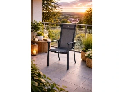 hliníková pevná židle Hartman