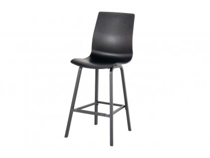 barová jídelní židle Hartman černá