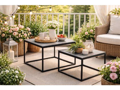 sada stolečků konferenčních z kolekce Hartman