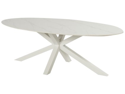 zahradní jídelní bílý hliníkový Hartman