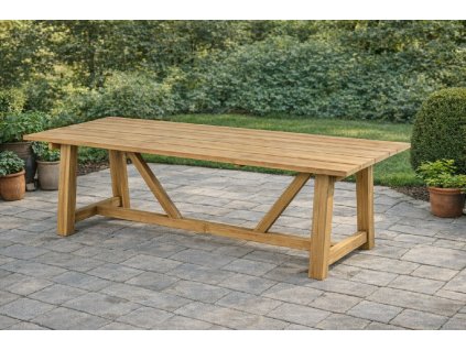 zahradní teakový stůl Hartman
