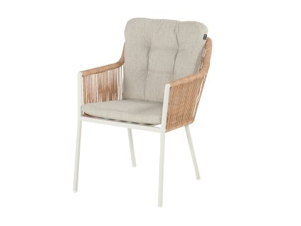 hliníkové křeslo s umělým výpletem Hartman