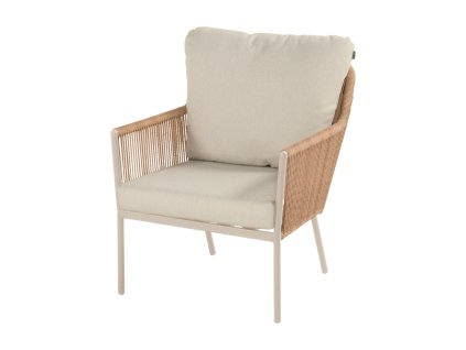 zahradní nízké křeslo Hartman s potahy