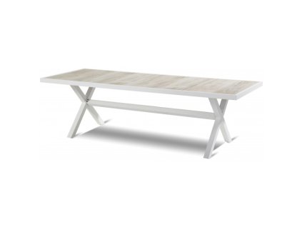 zahradní stůl Hartman Canterbury 247x96cm v barvě white