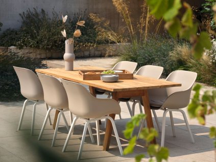 zahradní teakový dřevěný stůl Hartman