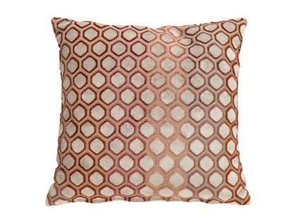 dekorační růžový polštář na zahradní nábytek Hartman