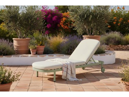 zahradní lehátko Hartman s polstry