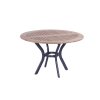 bytelný kulatý zahradní stůl z kolekce Hartman