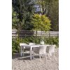 bílý jídelní venkovní nábytek Hartman