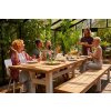 zahradní set Hartman se stolem a lavicí 