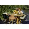 bytelný zahradní nábytek Hartman kombinace teak a plast