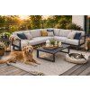 zahradní rohová sedačka Hartman s lehátky
