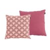 dekorační růžový polštář na zahradní nábytek Hartman