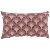 dekorační růžový polštář na zahradní nábytek Hartman
