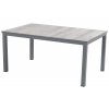 zahradní hliníkový stůl o rozměru 163x105x75cm šedý z kolekce Hartman