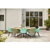 zahradní hliníková souprava Hartman s křesly s umělým výpletem