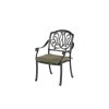 zahradní jídelní židle Hartman z litého hliníku