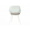 bílá plastové jídelní židle Resin Sophie kolekce Hartman