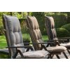zahradpolohovací křeslo s polstry Hartman
